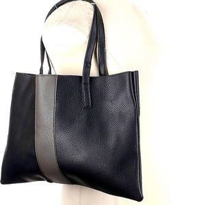 Vince Camuto Black and Grey Tote